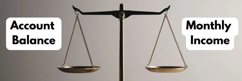 Your Account Balance Is One Number. What Monthly Income Could It Support?