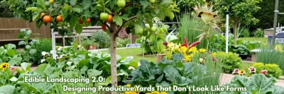 Designing Productive Yards That Don't Look Like Farms