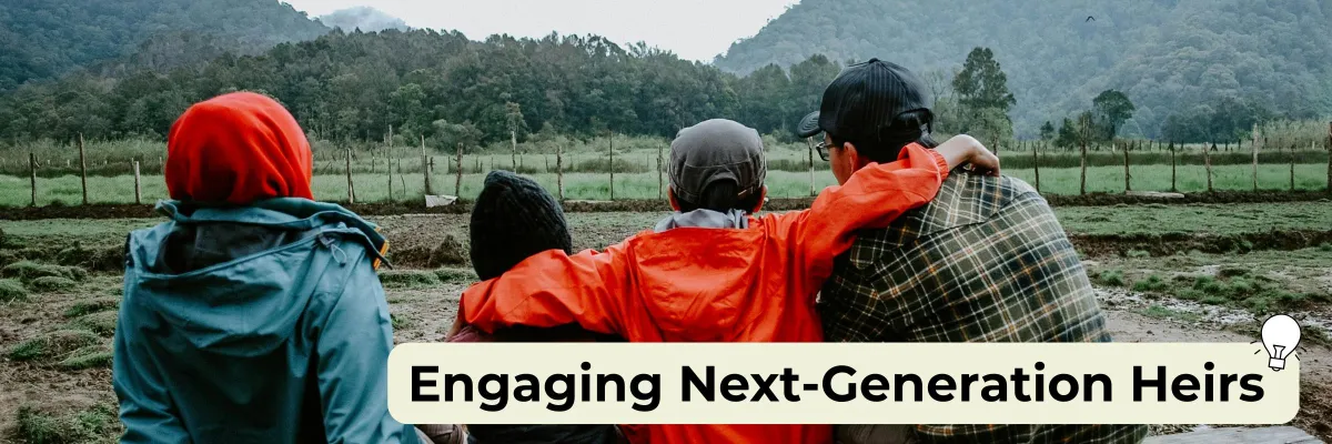 Engaging next-generation heirs 