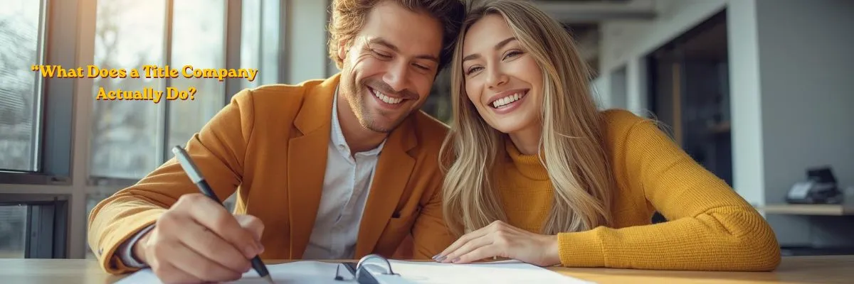 What a Title Company Really Does  - Before You Ever Sign